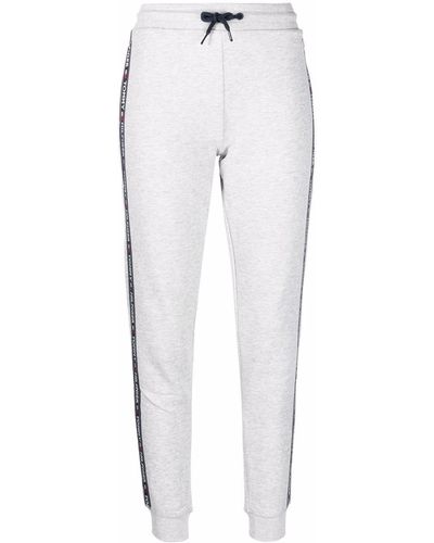 Tommy Hilfiger Logo Tracksuit Bottoms - Grey