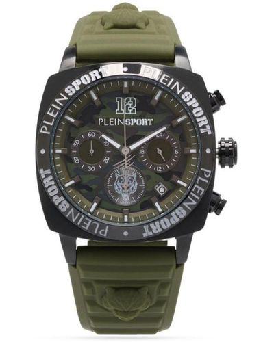 Philipp Plein Wildcat Chrono 40mm 腕時計 - グリーン