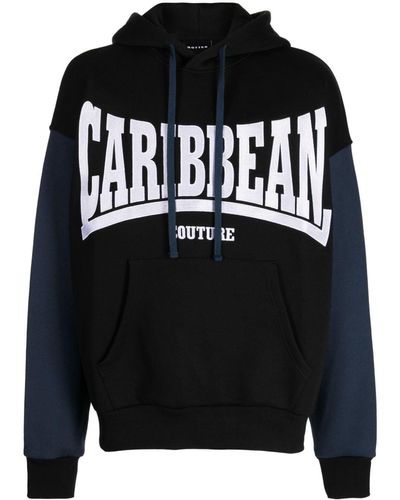 BOTTER Logo-embroidered Jersey Hoodie - Black