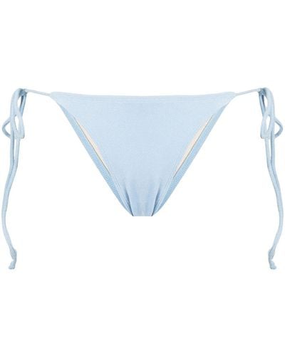 Faithfull The Brand Nomi Bikini Bottoms - Blue