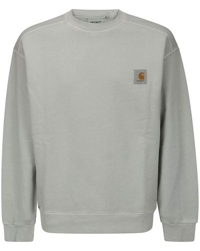 Carhartt Nelson Cotton Sweatshirt - Grey