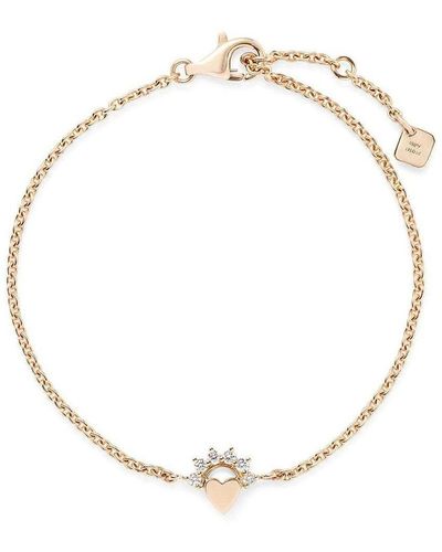 Nouvel Heritage 18kt Geelgouden Armband - Wit