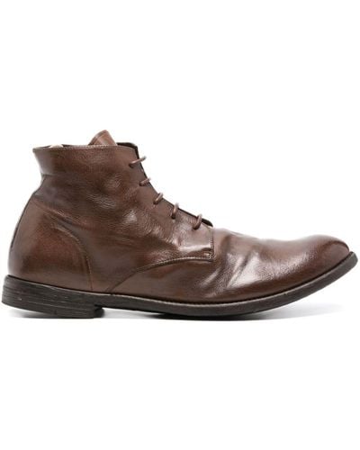 Officine Creative Arc 513 Leather Boots - Brown