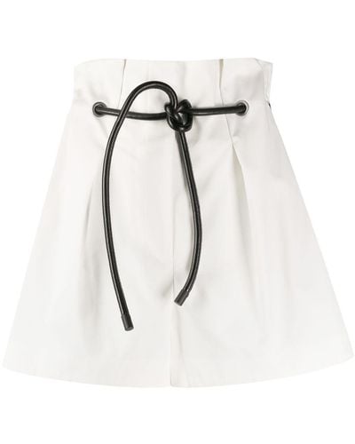 3.1 Phillip Lim Short origami blanc