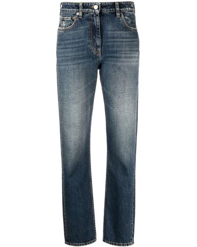 IRO Jeans dritti Shama con vita media - Blu