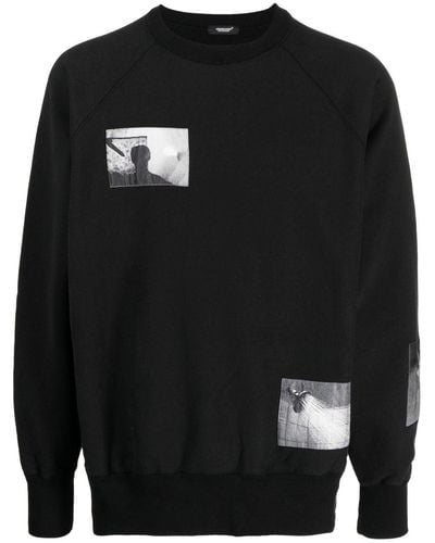 Undercover Psycho Graphic-print Sweatshirt - Black