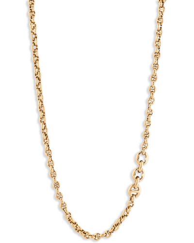 Hoorsenbuhs Collar en oro amarillo de 18 ct con diamantes - Metálico