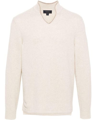 Sease Fine-knit Cashmere Jumper - White