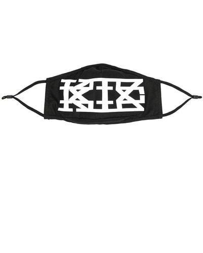 KTZ Masque à logo imprimé - Noir