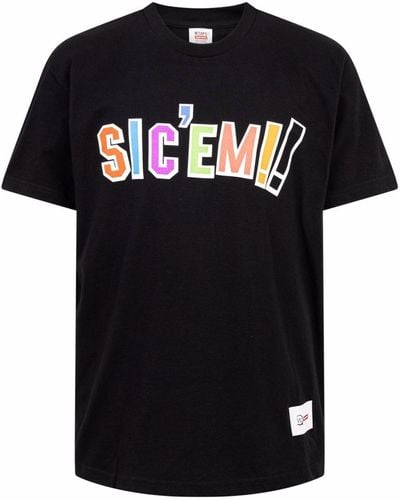 Supreme X Wtaps Sic'em Tシャツ - ブラック