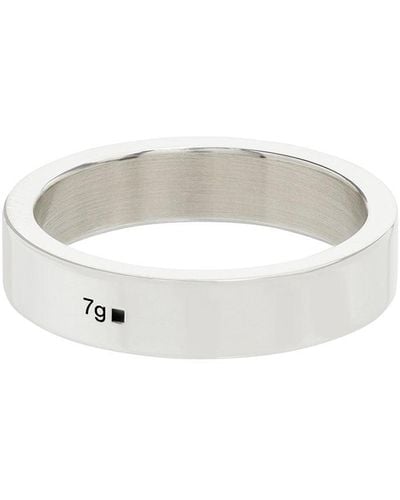 Le Gramme La 7g リボン リング - メタリック