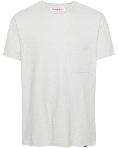 Orlebar Brown T-Shirt mit Rundhalsausschnitt - Weiß