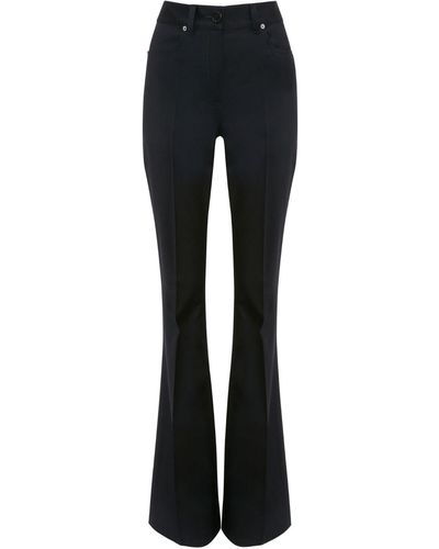 JW Anderson Pressed-crease Tailored Pants - Blue