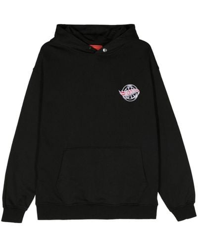 Vision Of Super X Hot Wheels cotton hoodie - Negro