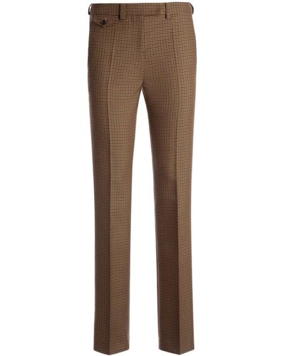 Bally Pressed-crease Tailored Trousers - Brown
