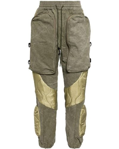 READYMADE Pantalones cargo acolchados - Verde
