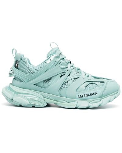Balenciaga Track Mesh Low-top Sneakers - Green