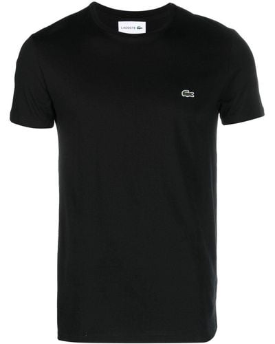 Lacoste T-Shirt aus Pima-Baumwolle - Schwarz