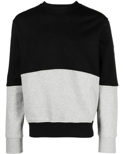 Versace Jeans Couture Sudadera con diseño colour block - Negro