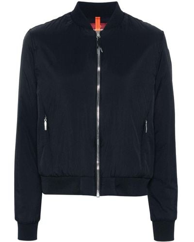 Parajumpers Lux Taffeta Bomber Jacket - Blue