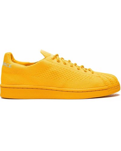 adidas X Pharrell Superstar Primeknit Trainers - Yellow