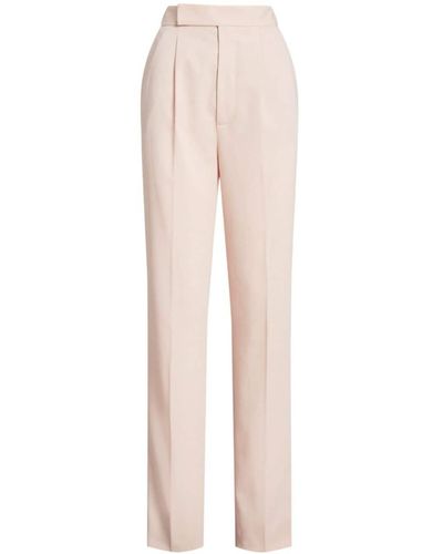 Ralph Lauren Collection Evanne Tailored Trousers - White