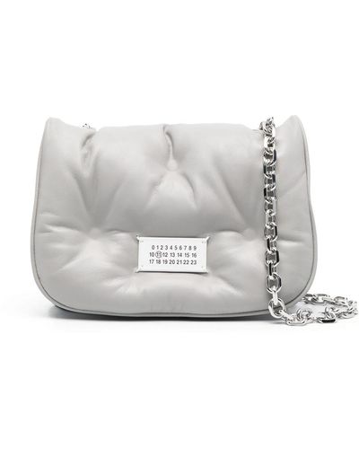 Maison Margiela Small Glam Slam Flap Shoulder Bag - Gray