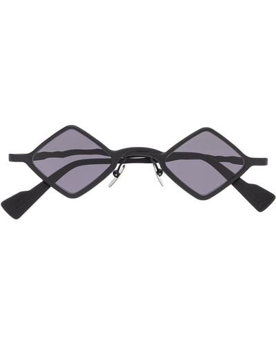 Kuboraum Square Frame Sunglasses - Black