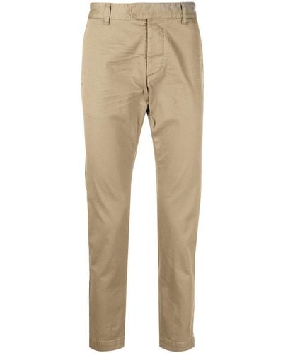 DSquared² Pantalones chinos con detalle de rayas - Neutro