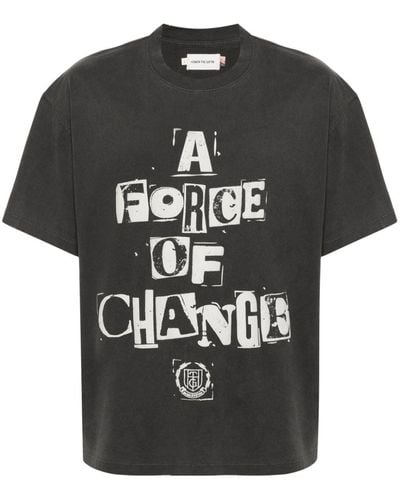 Honor The Gift T-shirt A Force Of Change - Nero