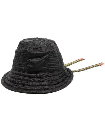 Ambush Cappello bucket con coulisse colorata - Nero