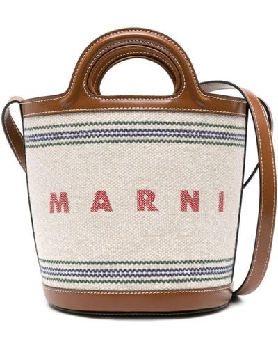 Marni Tropicalia バケットバッグ - ピンク
