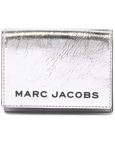 Marc Jacobs The Metallic Bold 三つ折り財布 M - メタリック