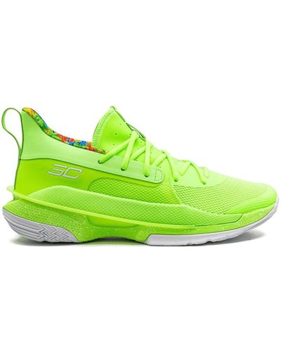 Under Armour Curry 7 Trainers - Green