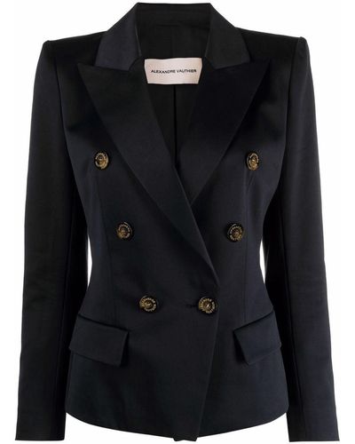 Alexandre Vauthier Double-breasted Tailored Blazer - Black