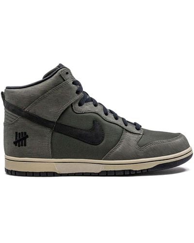 Nike X Undefeated Dunk High Sp "ballistic" Sneakers - Black