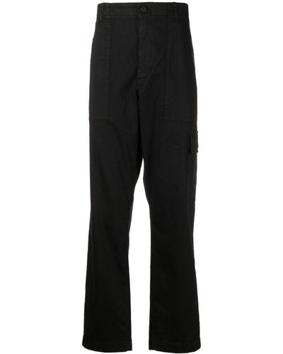 Dunhill Pantalones con bolsillos cargo en los laterales - Negro