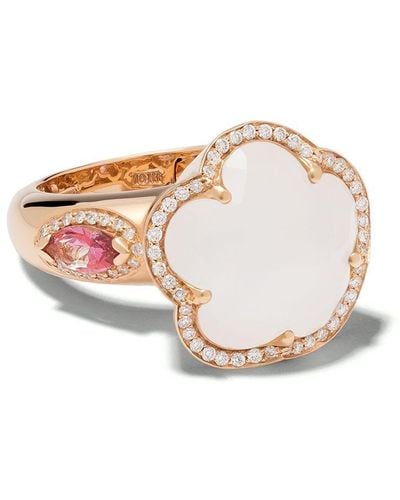 Pasquale Bruni 18kt Rose Gold Diamond Bon Ton Ring - Multicolor