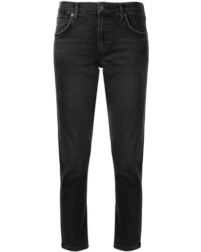 Citizens of Humanity Mid-rise Skinny Jeans - Black
