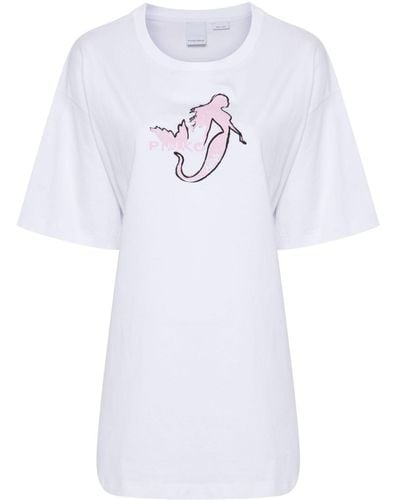 Pinko Televisivo T-Shirt - Weiß