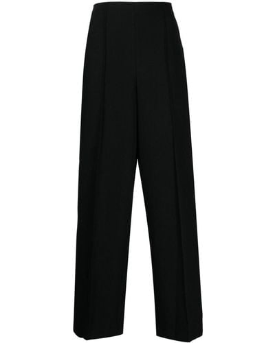 Vince Wide-leg Tailored Trousers - Black