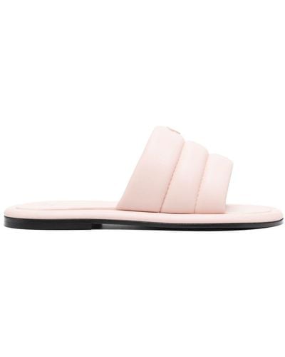 Giuseppe Zanotti Padded Slip-on Slides - Pink