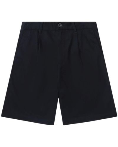 Fred Perry Logo-embroidered Chino Shorts - Black