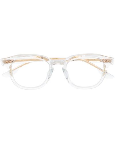 Dita Eyewear Lunettes de vue Lineus à monture transparente - Blanc