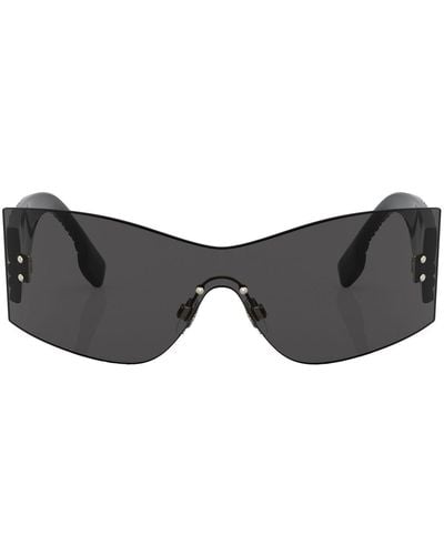Burberry Bella Rimless-frame Sunglasses - Grey