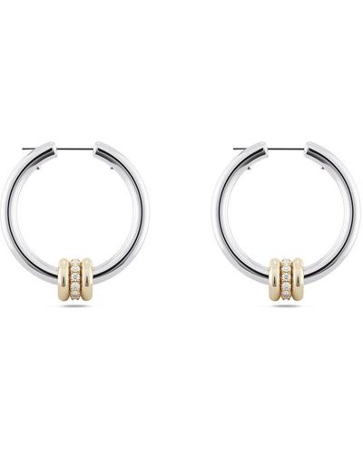 Spinelli Kilcollin Ara Silver Hoop Earrings - Metallic