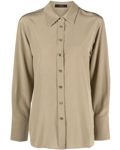 JOSEPH Blouse Met Knopen - Naturel