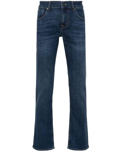 7 For All Mankind Slimmy Slim-fit Jeans - Blue