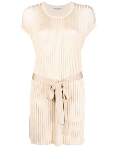 Sonia Rykiel Round Neck Day Dress - Natural