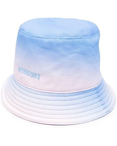 Missoni Ombre-effect Bucket Hat - Blue